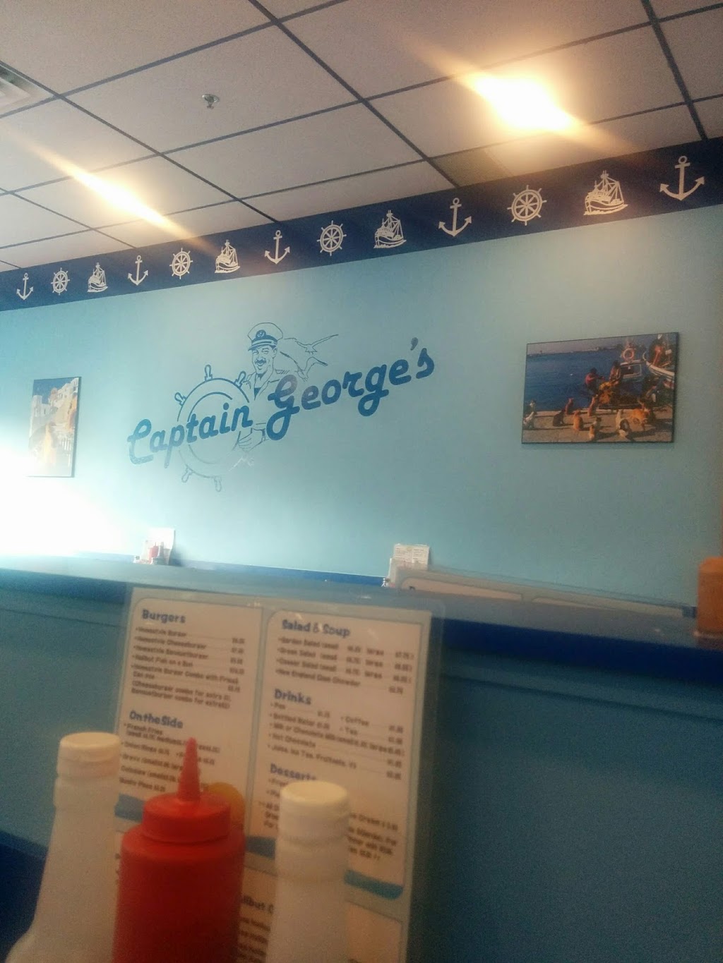 Captain Georges Fish & Chips | 237 Mapleview Dr E #6, Barrie, ON L4N 0W5, Canada | Phone: (705) 503-0088