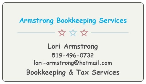 Armstrong Bookkeeping | 10 Holborn Ct, Kitchener, ON N2A 3Y9, Canada | Phone: (519) 496-0732