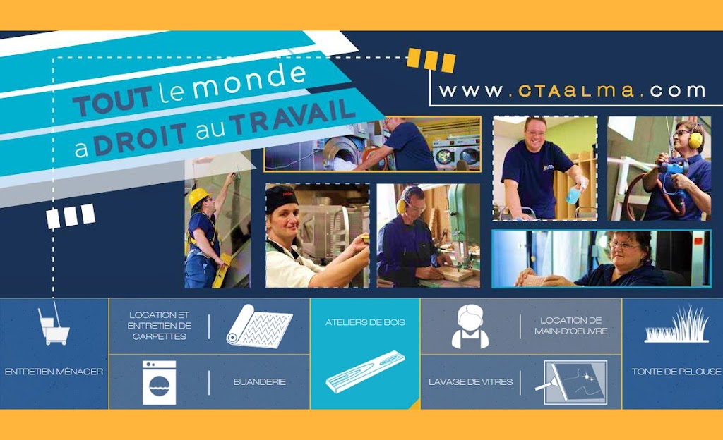 Chaîne de Travail Adapté CTA Inc. | 750 Rue des Pins O, Alma, QC G8B 7R3, Canada | Phone: (418) 668-4758