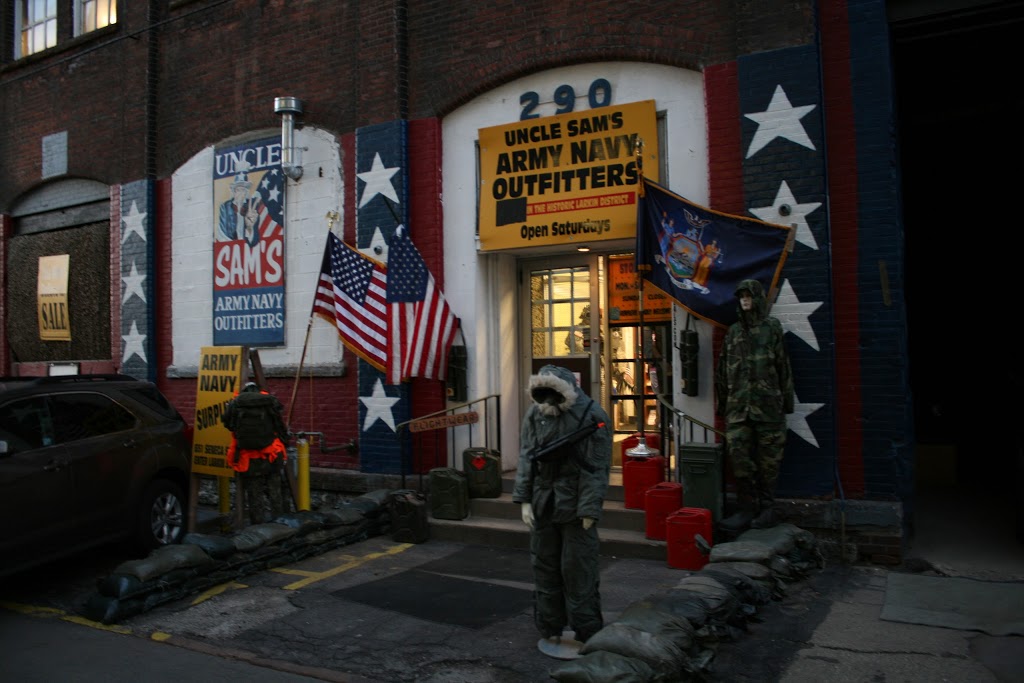 Uncle Sams Army Surplus Outlet | 1503 Seneca Street Corner, Seneca and, Bailey Ave of, Buffalo, NY 14210, USA | Phone: (716) 783-7667