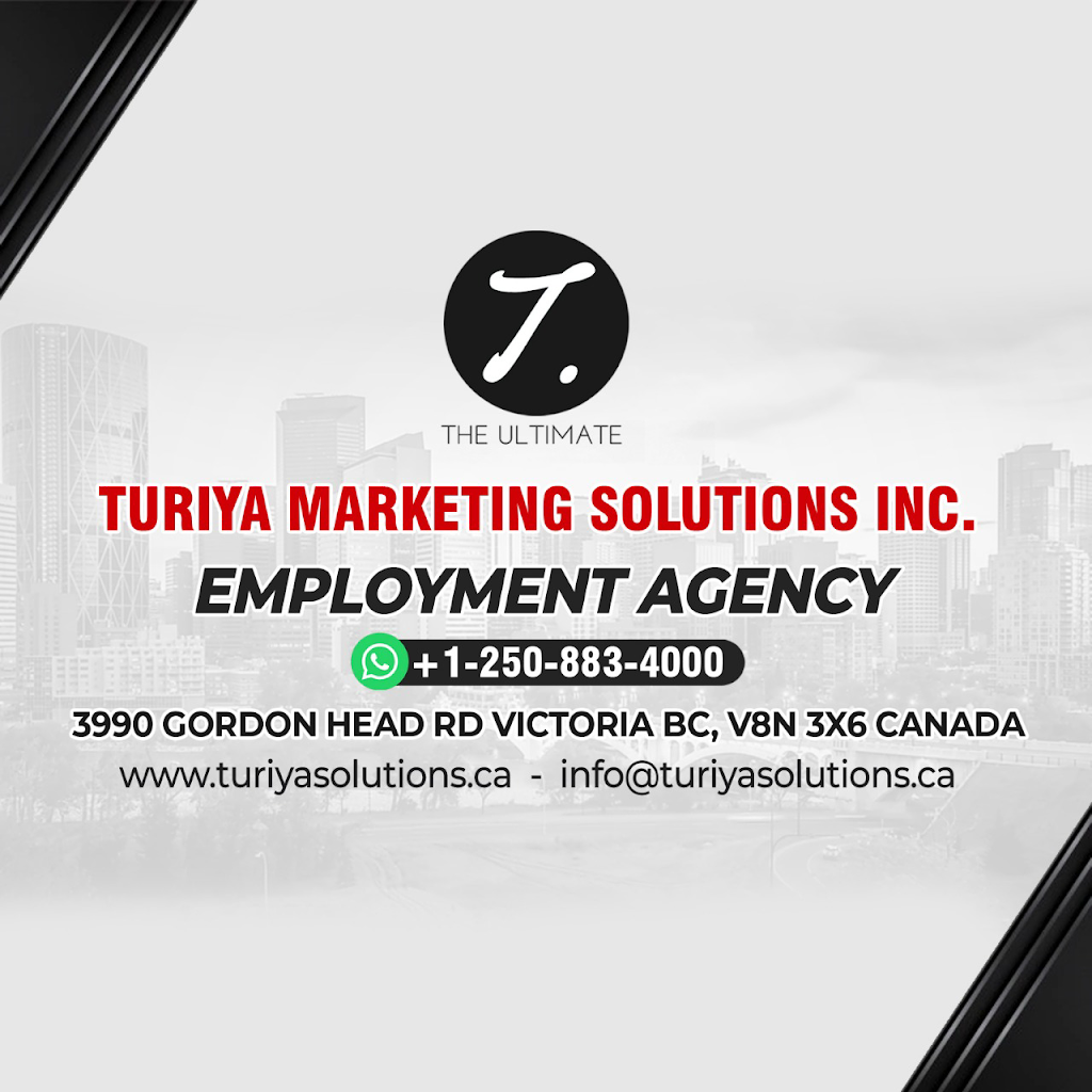 Turiya Marketing Solutions Inc. | 3990 Gordon Head Rd, Victoria, BC V8N 3X6, Canada | Phone: (250) 986-1699