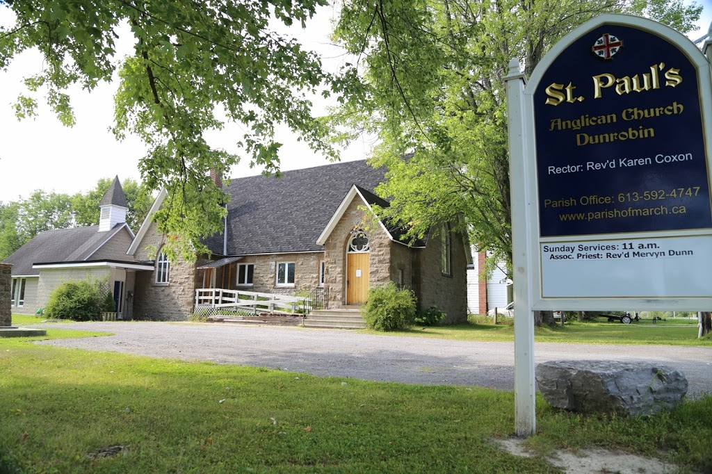 St. Pauls Dunrobin Anglican Church | 1118 Thomas A. Dolan Pkwy, Dunrobin, ON K0A 1T0, Canada | Phone: (613) 592-4747