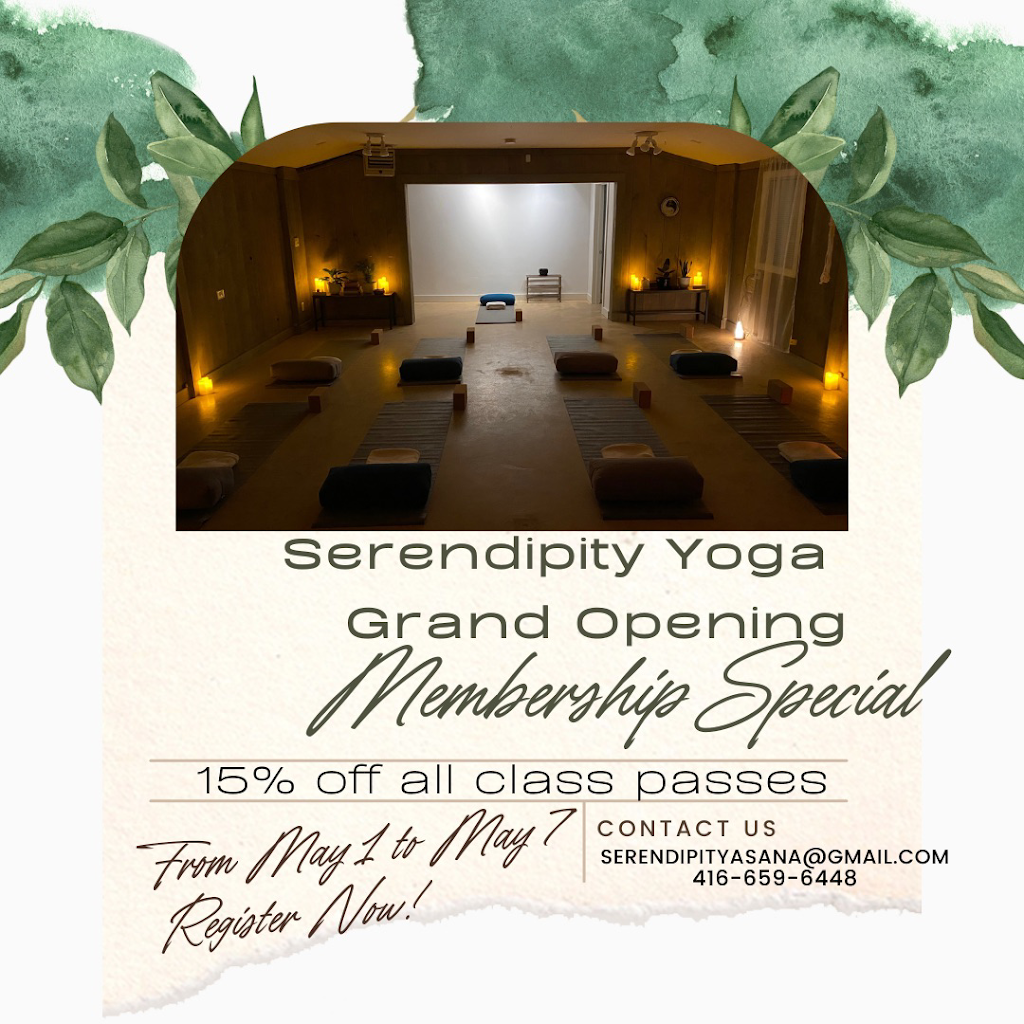 Serendipity Yoga 2 | 286 Bloomfield Main St, Bloomfield, ON K0K 1G0, Canada | Phone: (416) 659-6448