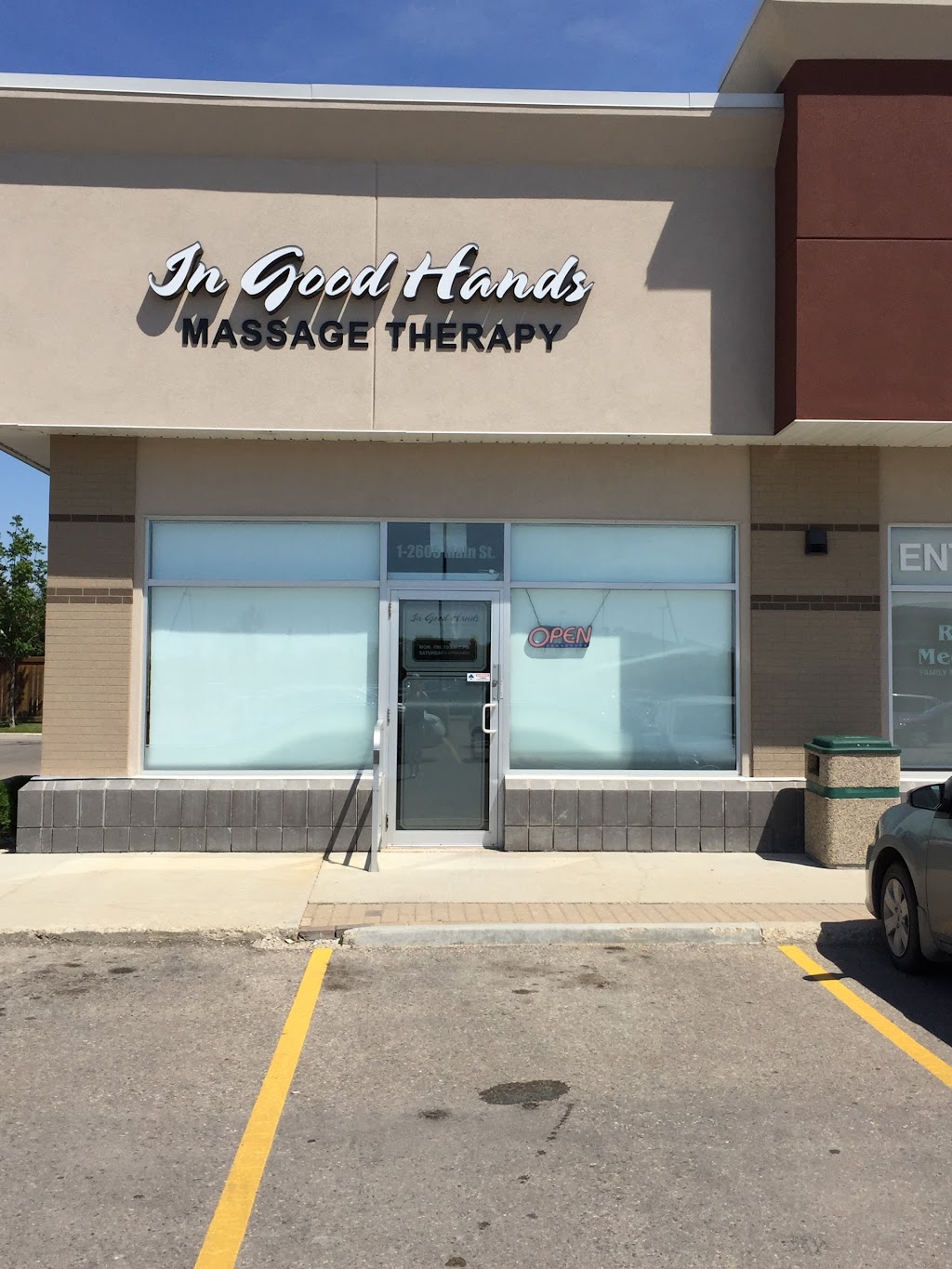 In Good Hands Massage Therapy | 2605 Main St, Winnipeg, MB R2V 4W3, Canada | Phone: (204) 338-3338