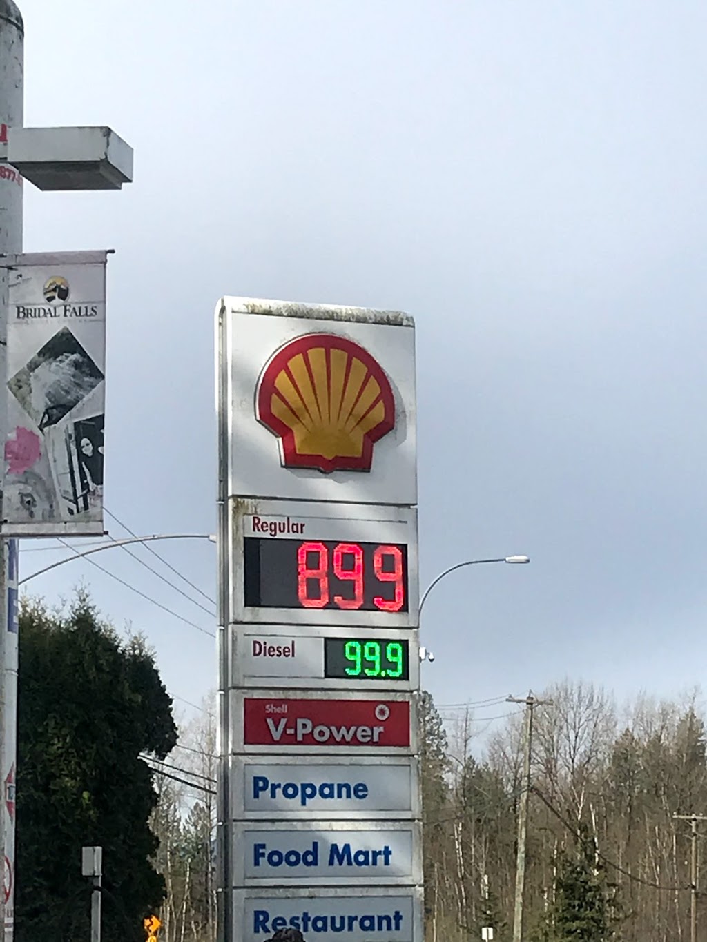 Shell | 53560 Bridal Falls Rd, Rosedale, BC V0X 1X1, Canada | Phone: (604) 794-3003