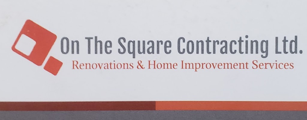 On The Square Contracting Ltd. | 2493 Rosstown Rd, Nanaimo, BC V9T 3R6, Canada | Phone: (250) 797-2381