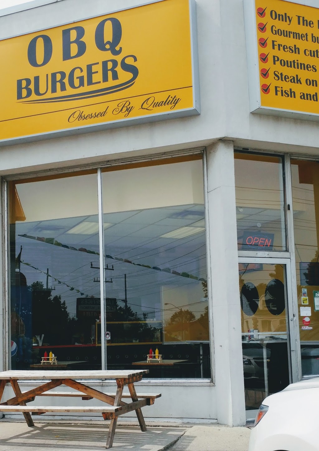 OBQ Burgers | 602 Browns Line, Etobicoke, ON M8W 3V5, Canada | Phone: (416) 253-0835