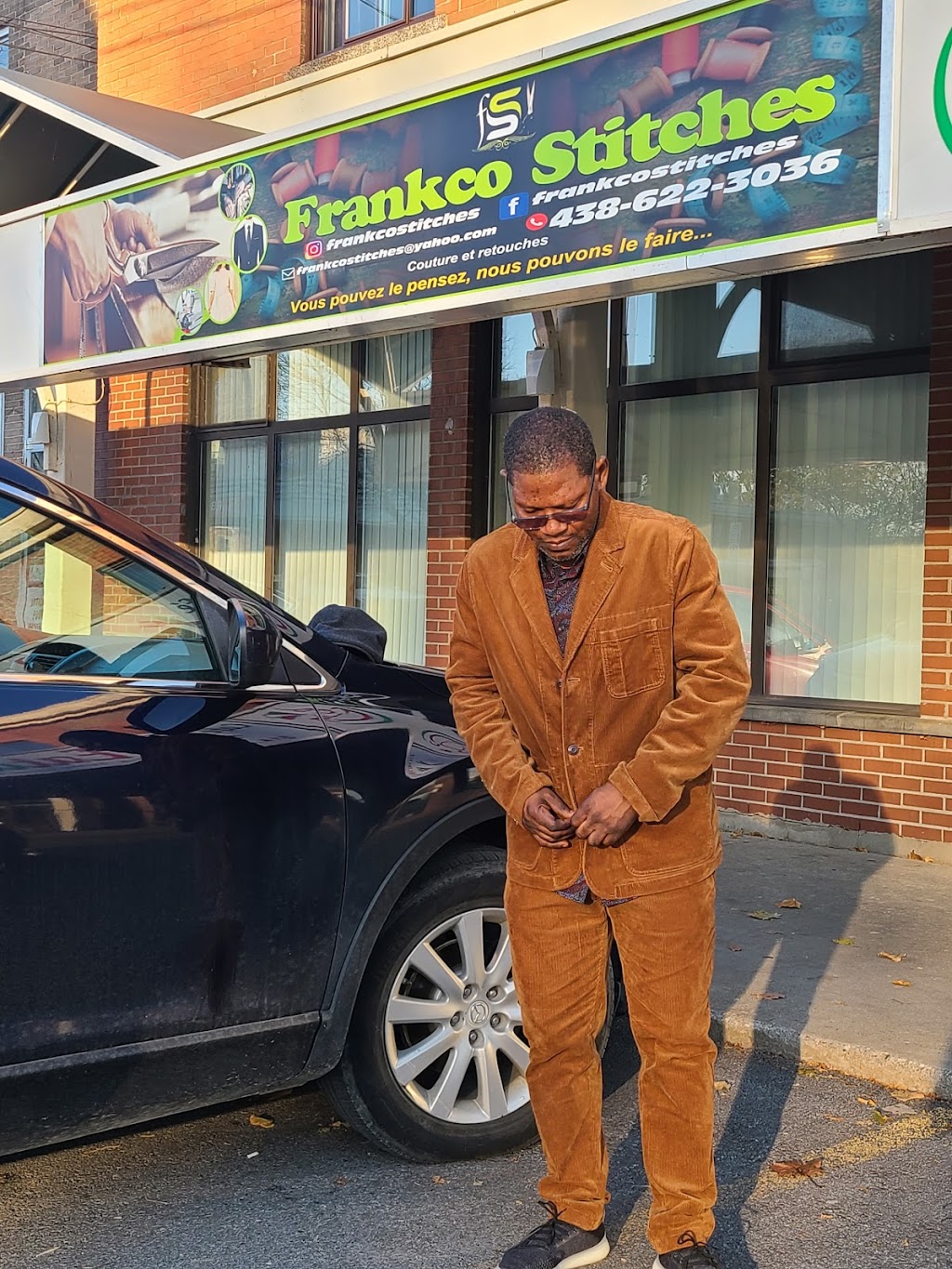 Frankco Stitches | 8 45e Avenue Suite 1, Lachine, QC H8T 2L7, Canada | Phone: (438) 622-3036