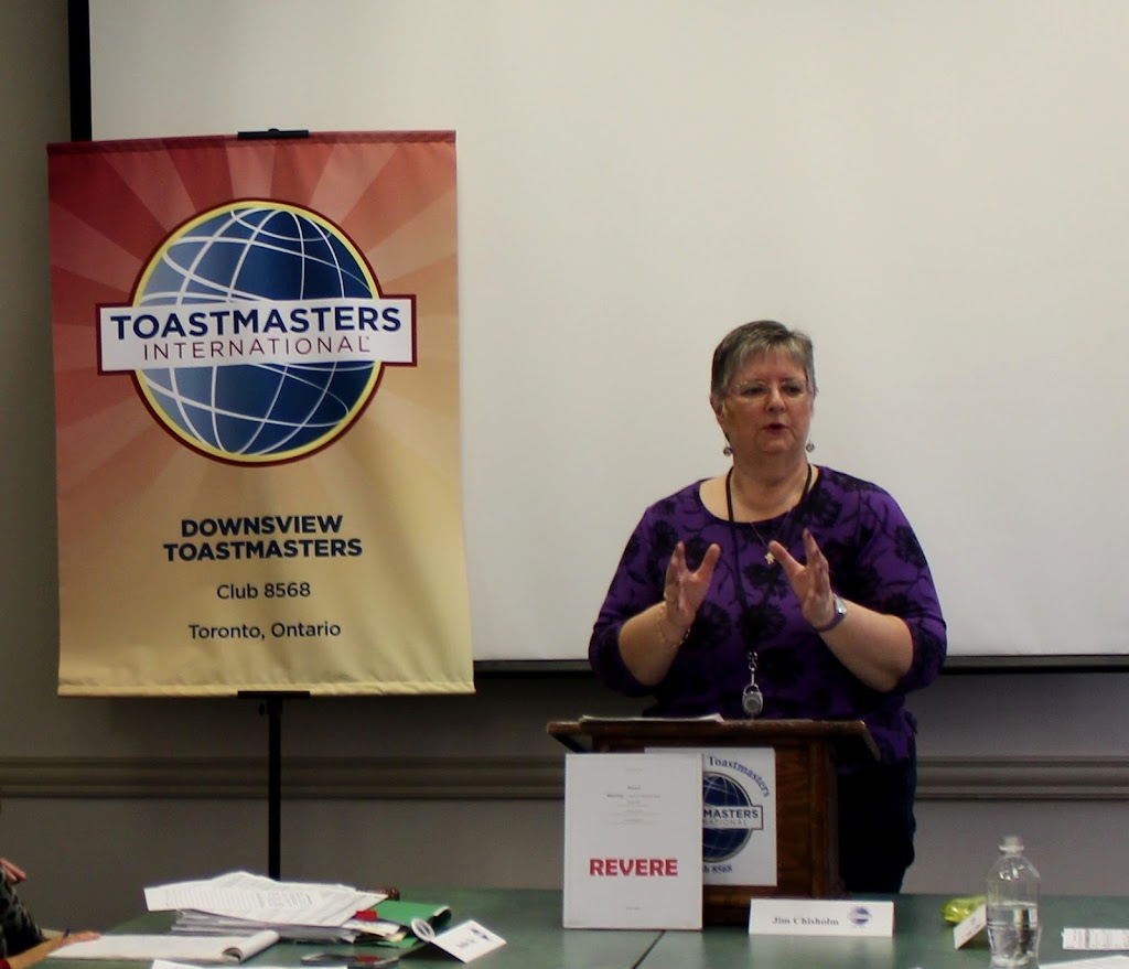 Downsview Toastmasters | 87 Sir William Hearst Ave, Toronto, ON M3M 0B4, Canada | Phone: (416) 235-4677