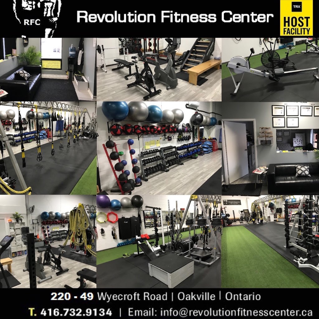 Revolution Fitness Centre | 220 Wyecroft Rd #49, Oakville, ON L6K 3T9, Canada | Phone: (416) 732-9134