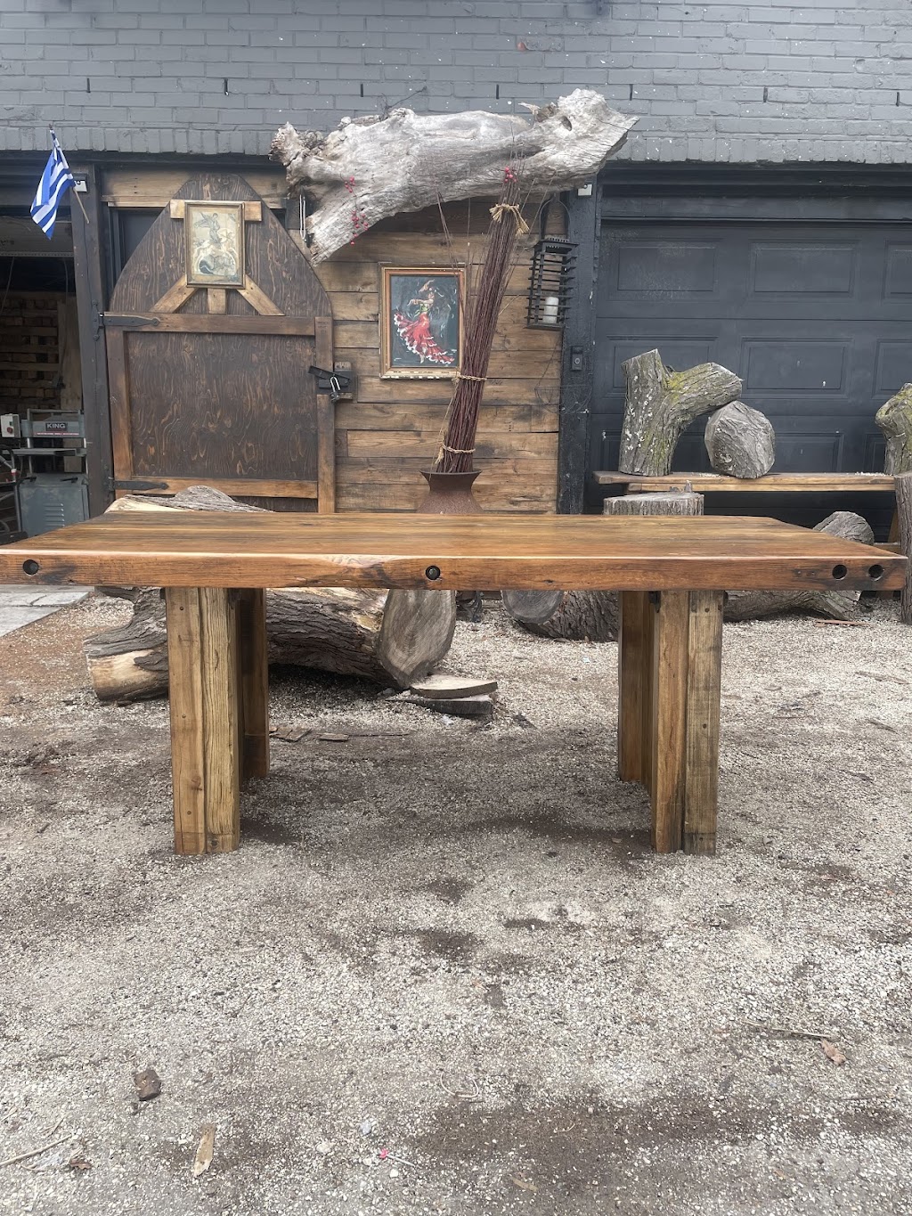 Wood bench | 888 Danforth Ave, Toronto, ON M4J 1L7, Canada | Phone: (416) 994-8803