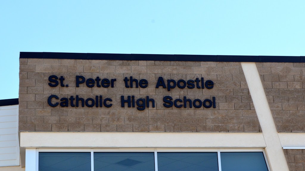 St. Peter the Apostle Catholic High School | 10 Harvest Ridge Dr, Spruce Grove, AB T7X 0L3, Canada | Phone: (780) 962-6618