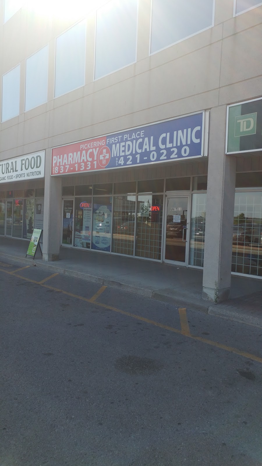 Pickering First Place Pharmacy | 1550 Kingston Rd Unit 11, Pickering, ON L1V 1C3, Canada | Phone: (905) 837-1331