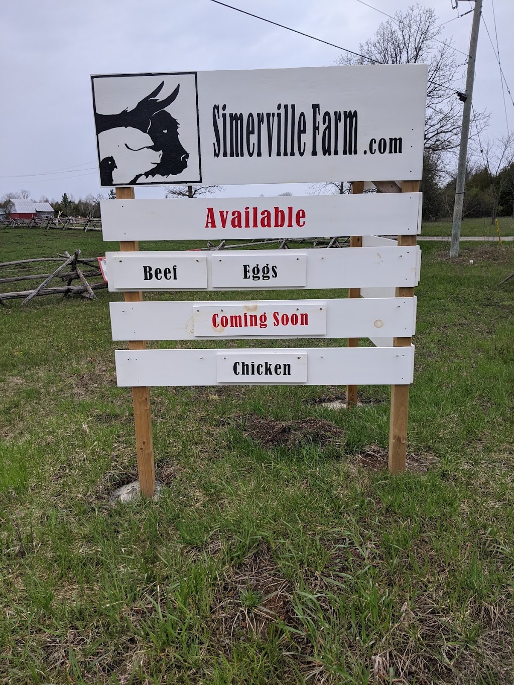 Simerville Farm | 2777 Rosedale Rd N, Smiths Falls, ON K7A 4S4, Canada | Phone: (613) 513-8634