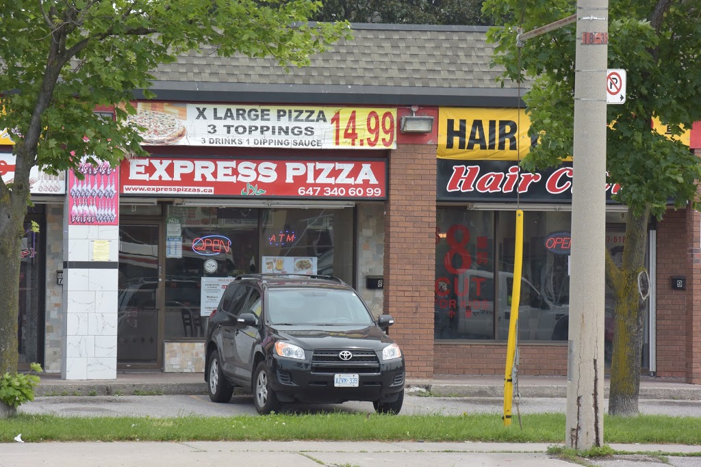 Express Pizza | 80 Ellesmere Rd, Scarborough, ON M1R 4C2, Canada | Phone: (647) 340-6099