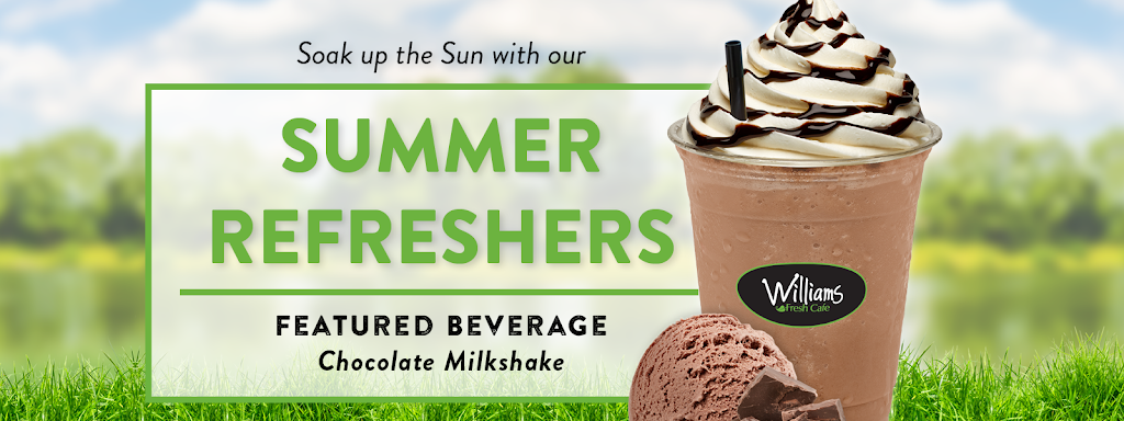 Williams Fresh Cafe | 1309 Main St W Unit A-2, Hamilton, ON L8S 1C5, Canada | Phone: (905) 522-2636