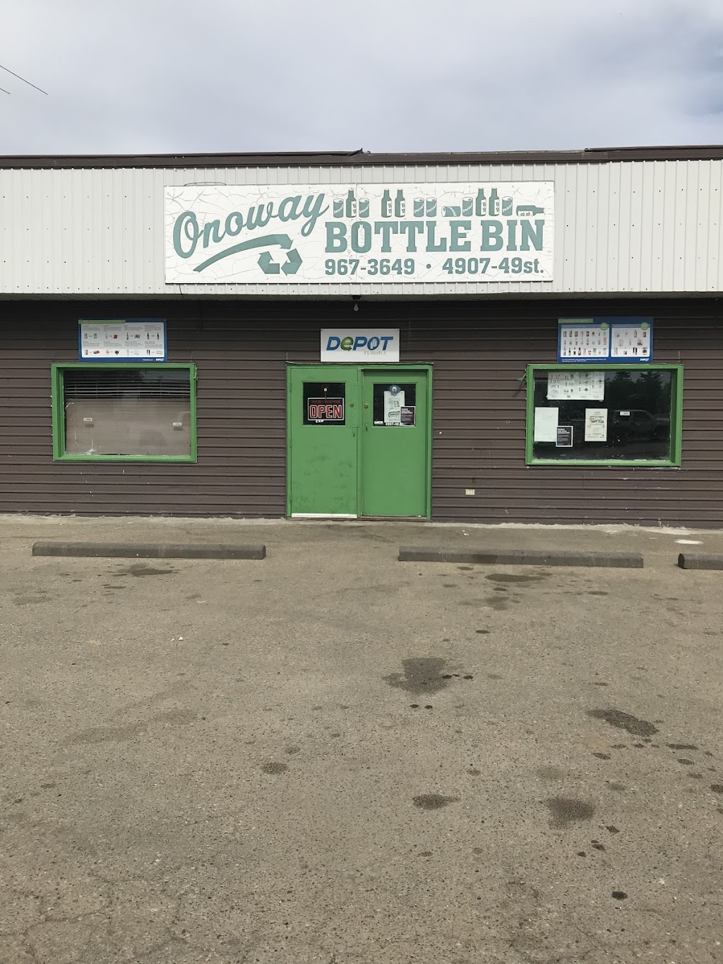 Onoway Bottle Depot | 4907 49 St, Onoway, AB T0E 1V0, Canada | Phone: (780) 967-3649