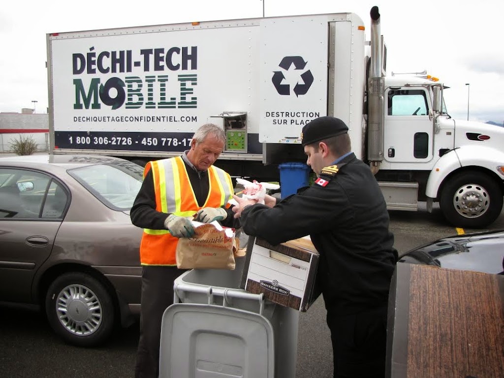 Déchi-tech Mobile | 6850 Av. Raoul-Lassonde, Saint-Hyacinthe, QC J2R 1W4, Canada | Phone: (800) 306-2726