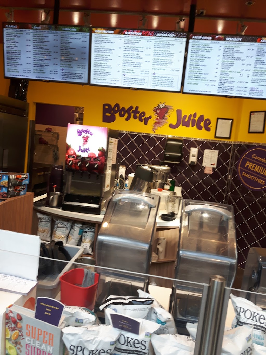 Booster Juice | 3630 Brentwood Rd NW #328, Calgary, AB T2L 1K8, Canada | Phone: (403) 455-9399