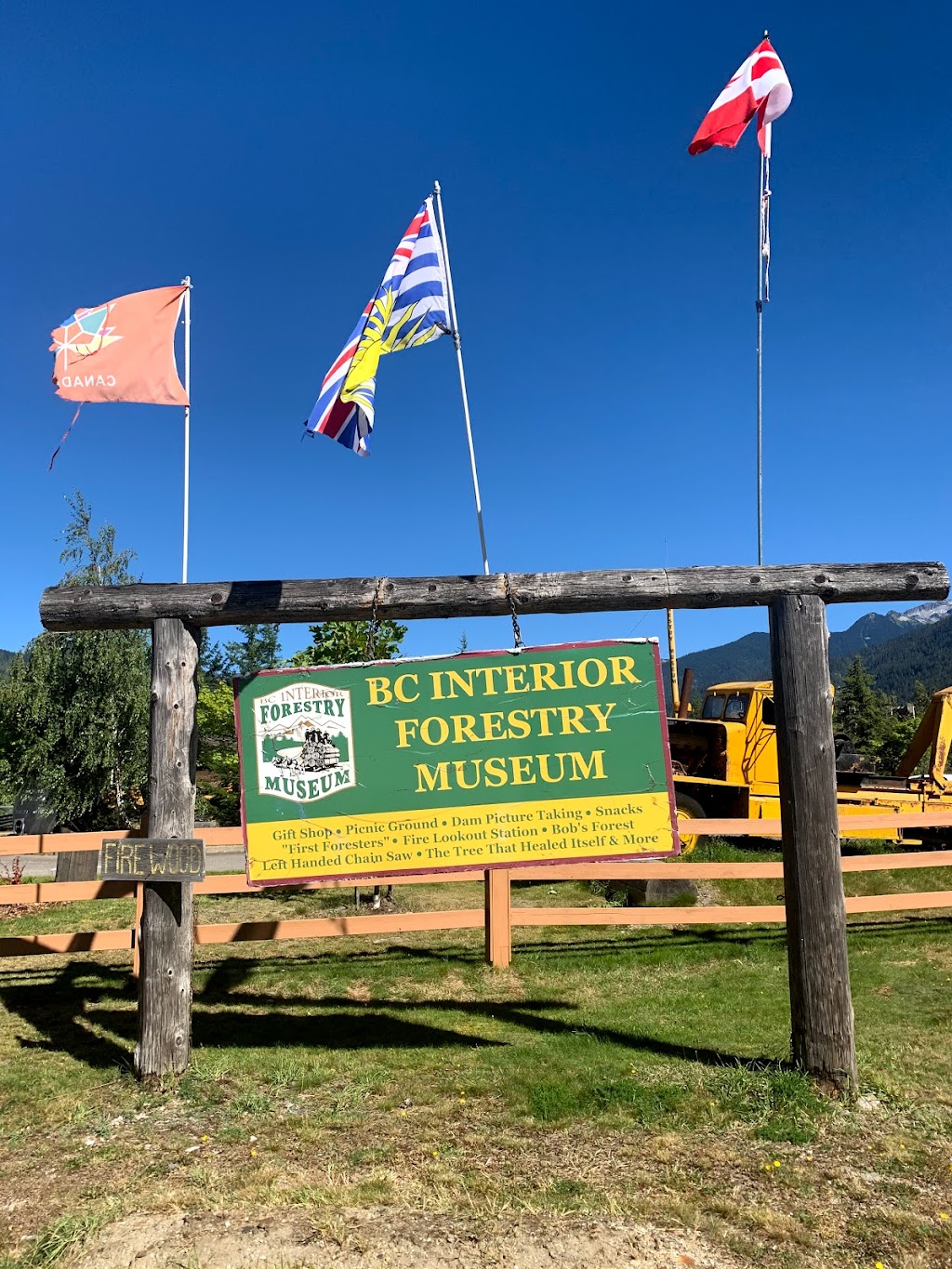 BC Interior Forestry Museum & Forest Discovery Centre | 5205 Hwy 23 N, Revelstoke, BC V0E 2S0, Canada | Phone: (250) 837-8078