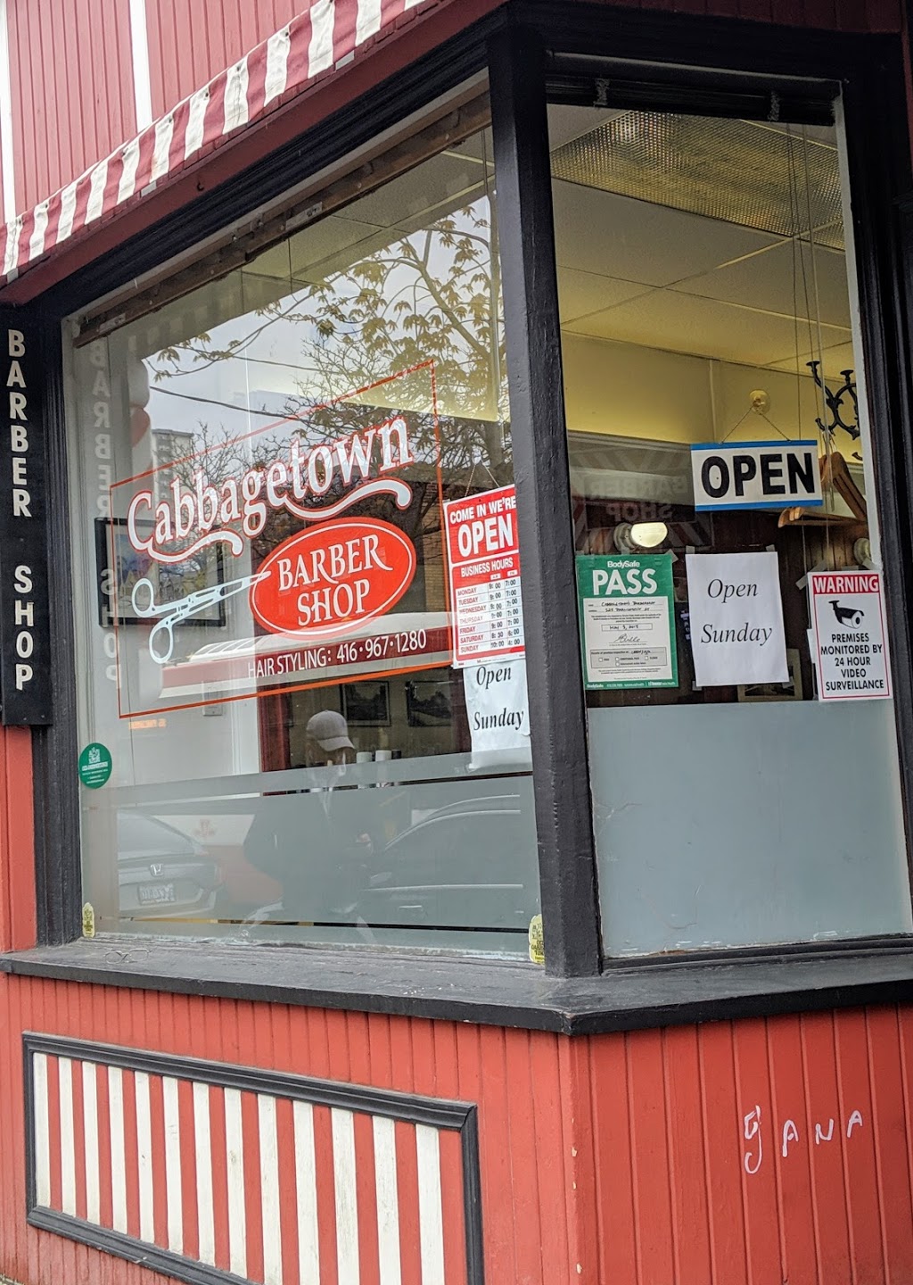 Cabbagetown Barber Shop | 525 Parliament St, Toronto, ON M4X 1P3, Canada | Phone: (416) 967-1280