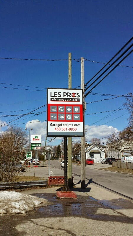 Garage Les Pros | 333 Rue Notre Dame, Charlemagne, QC J5Z 1H9, Canada | Phone: (450) 581-9850