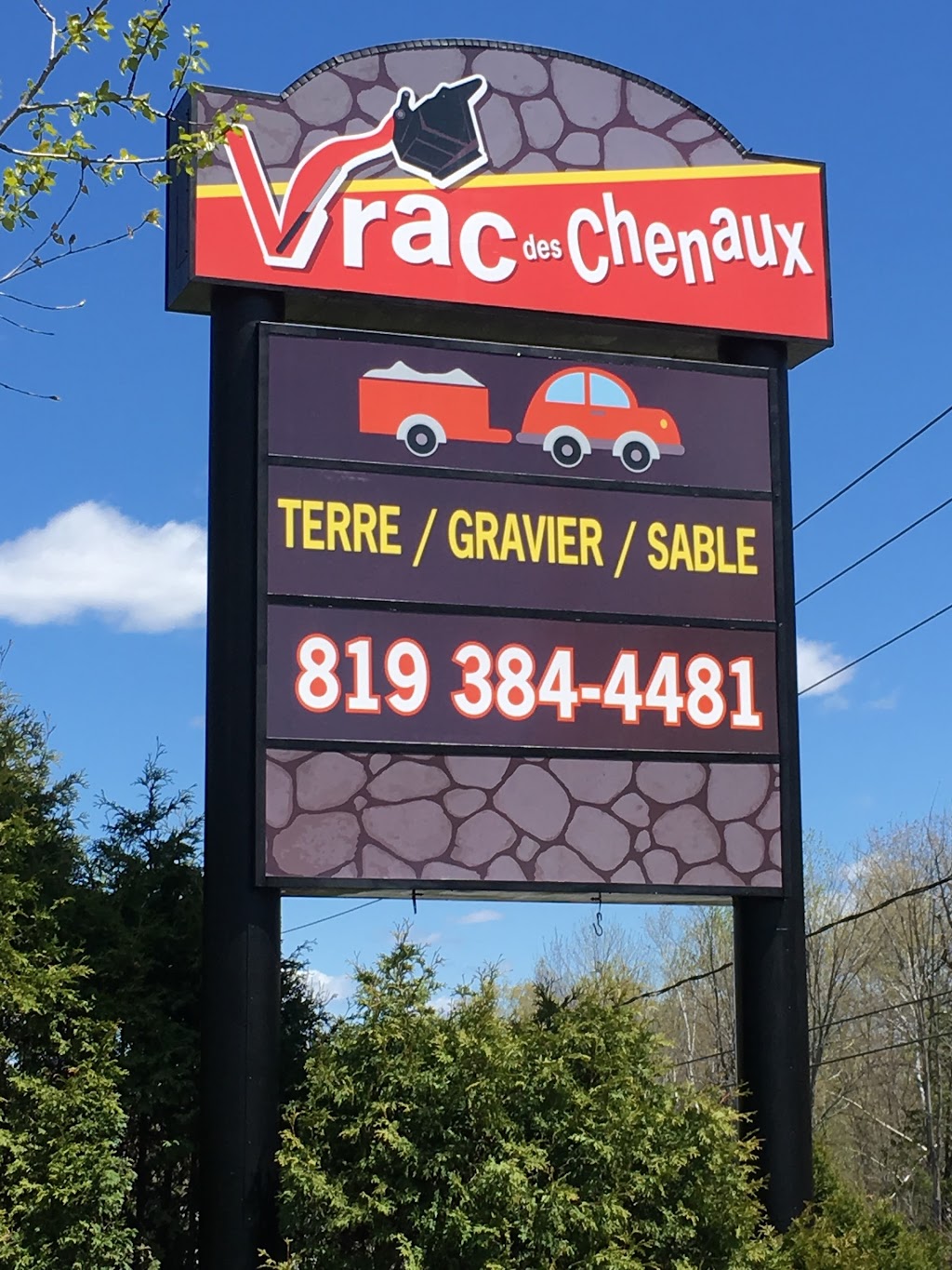 Vrac des Chenaux | 6910 Boulevard des Chenaux, Trois-Rivières, QC G9C 0G8, Canada | Phone: (819) 384-4481