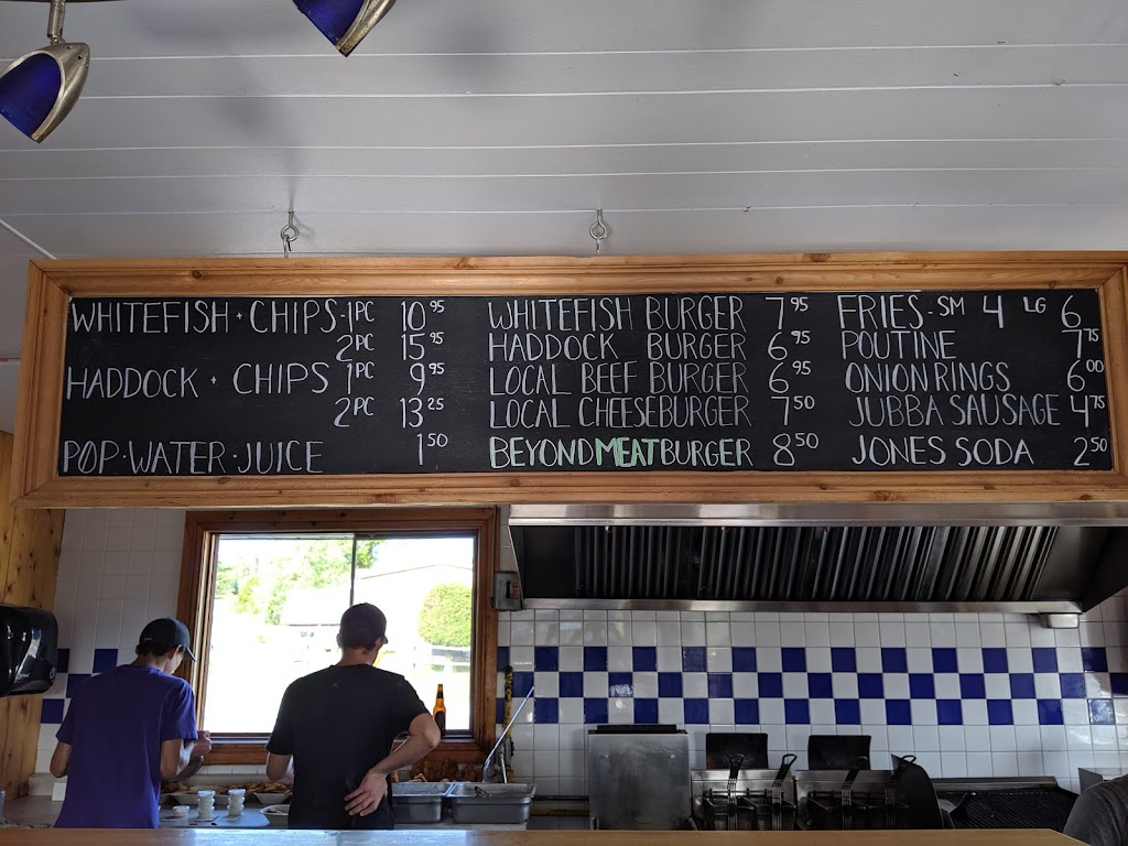 Lake Huron Fish & Chips | 20 McNevin St, Providence Bay, ON P0P 1T0, Canada | Phone: (705) 377-4500