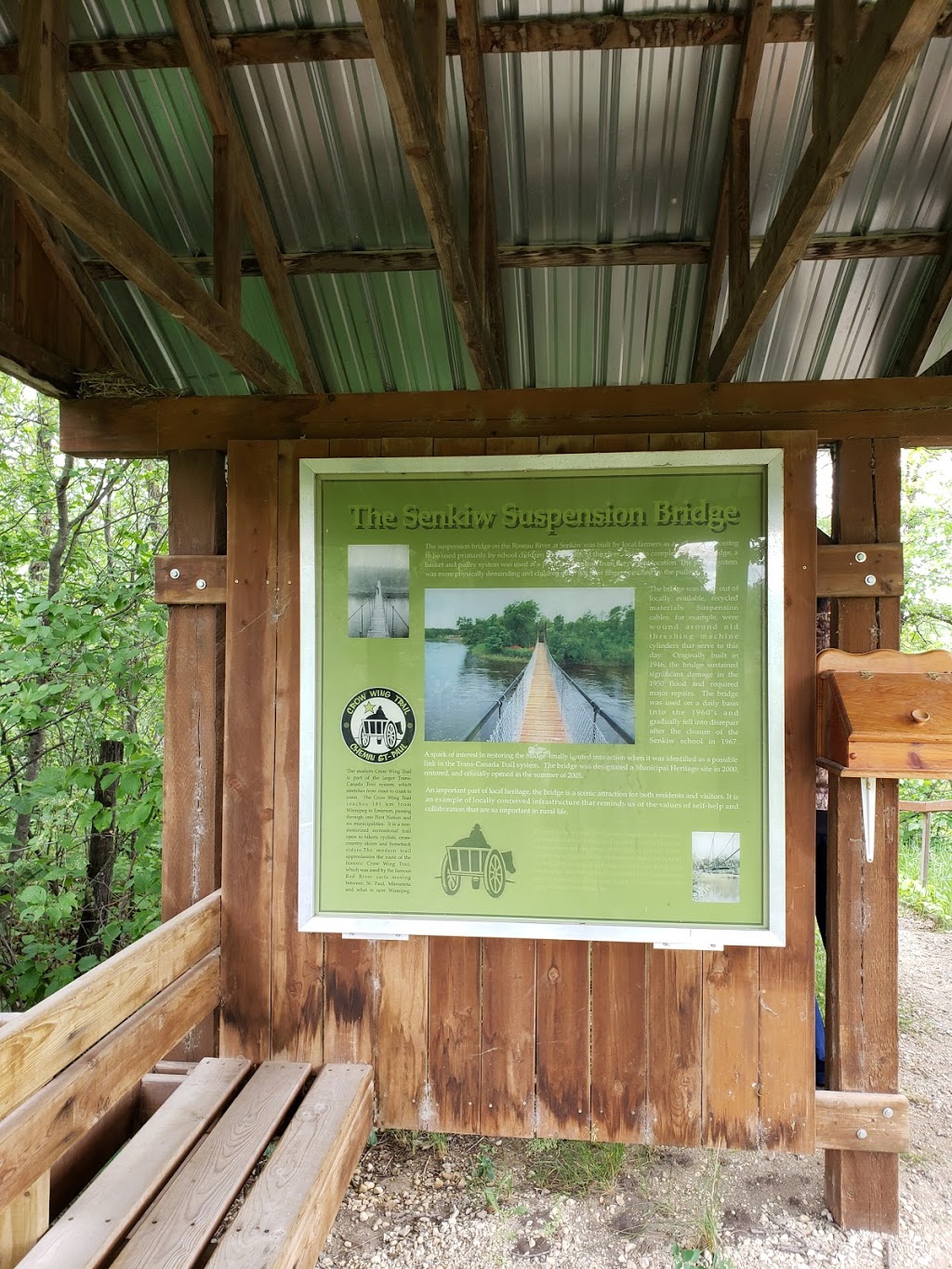 Swinging Bridge | Roseau River, MB R0A 1P0, Canada | Phone: (204) 427-2922