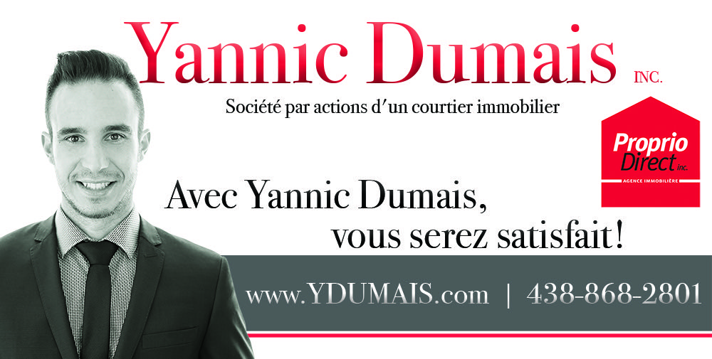Yannic Dumais - Courtier Immobilier Repentigny | 121 Boulevard Industriel #226, Repentigny, QC J6A 7K4, Canada | Phone: (438) 868-2801