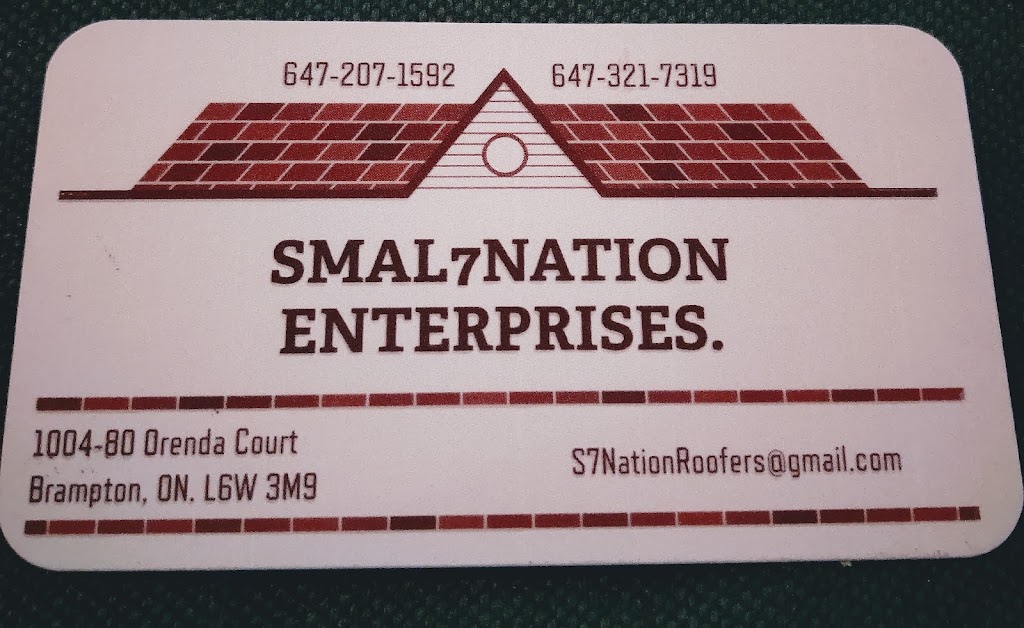 SMAL7NATION ENTERPRISES | 80 Orenda Ct, Brampton, ON L6W 3M9, Canada | Phone: (647) 207-1592