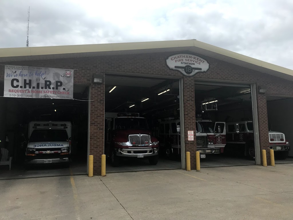 Chatham-Kent Fire Station 18 | 2 Charles St, Blenheim, ON N0P 1A0, Canada | Phone: (519) 676-2322