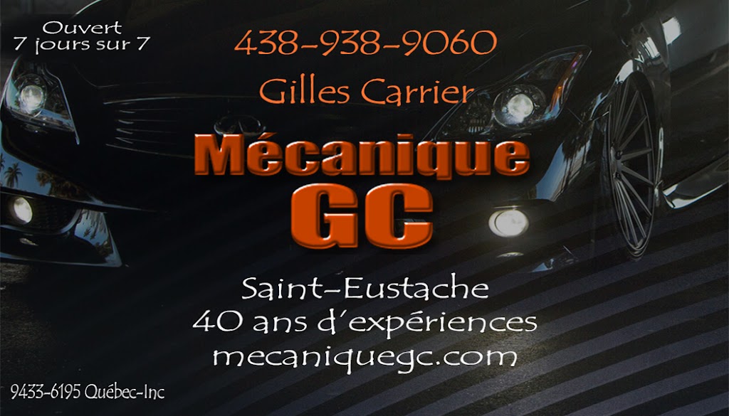 Mécanique GC | 597 Chem. de la Rivière N, Saint-Eustache, QC J7R 0J9, Canada | Phone: (438) 938-9060