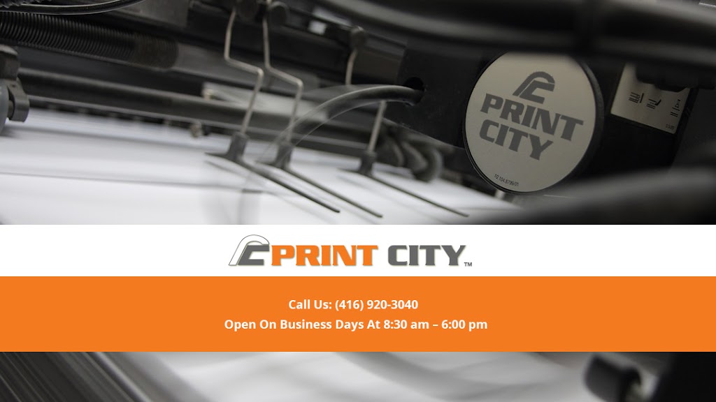 Print City | 180 Bloor St W #105, Toronto, ON M5S 2V6, Canada | Phone: (416) 920-3040