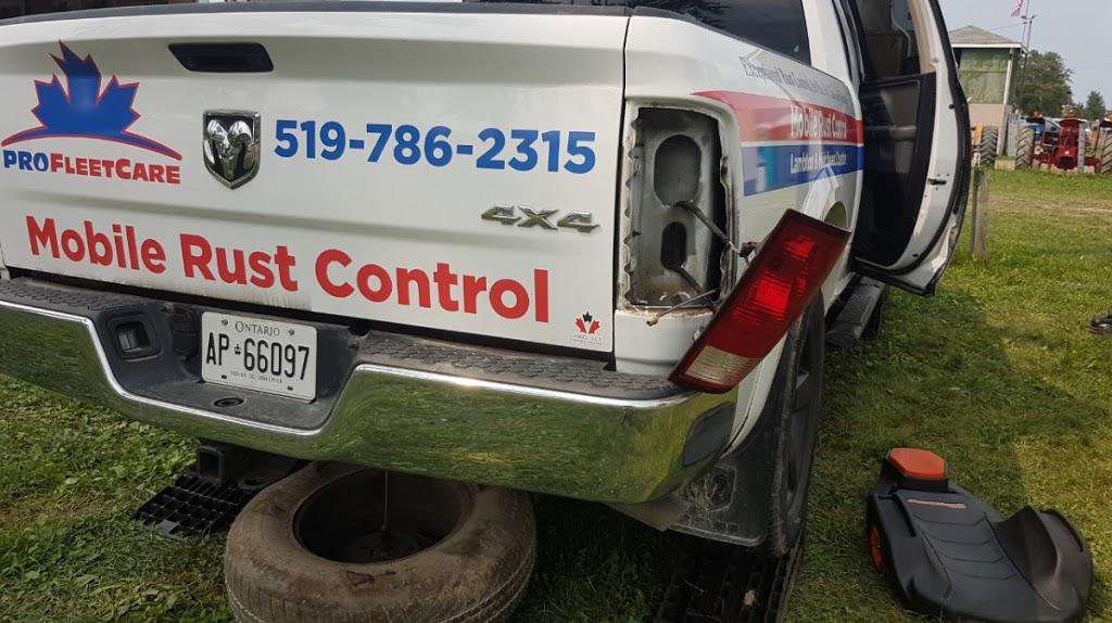 Pro Fleet Care - Sarnia - Lambton - Middlesex - Mobile Rust Control | 5805 Uttoxeter Rd, Wyoming, ON N0N 1T0, Canada | Phone: (519) 786-2315