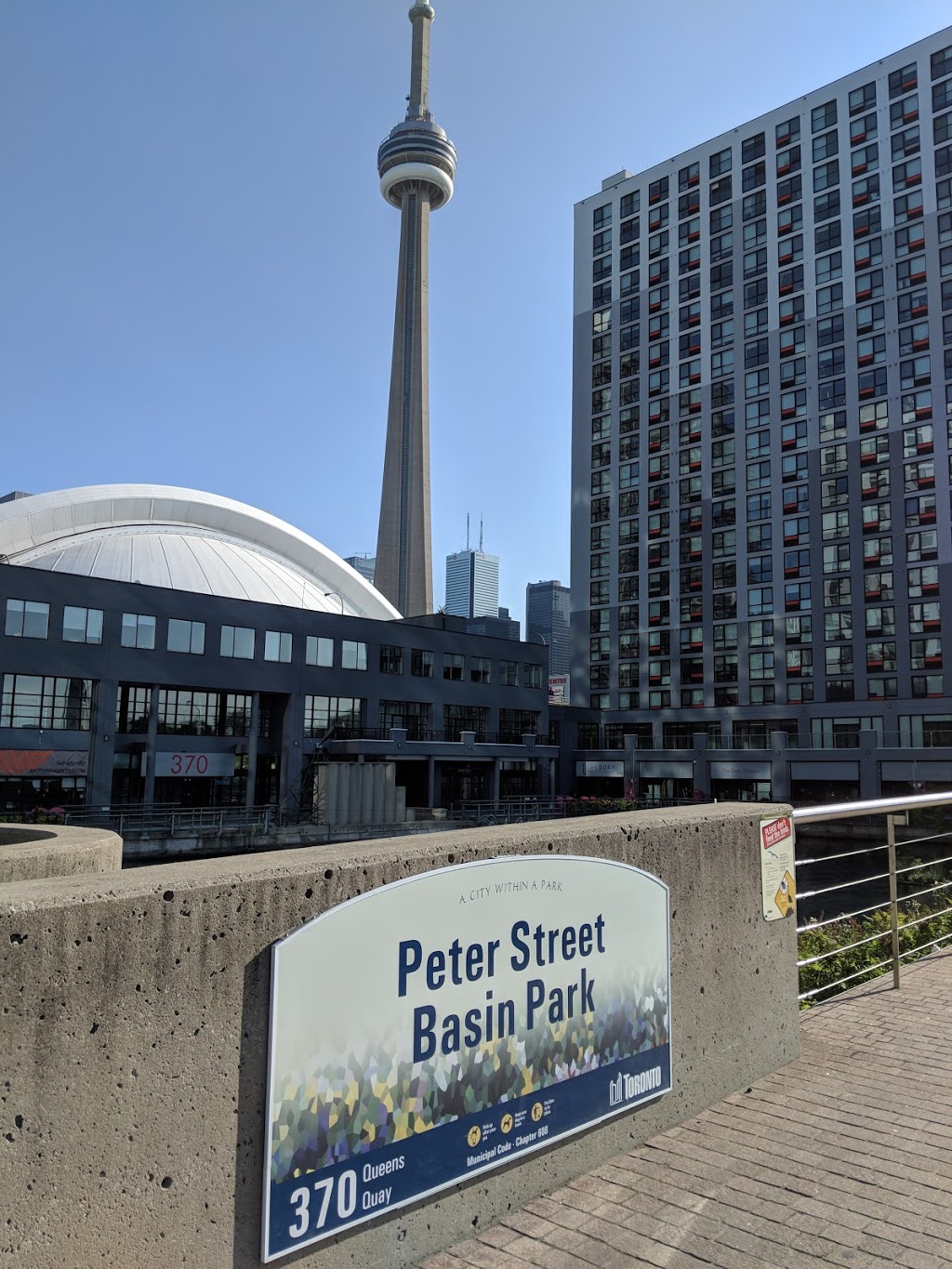 Peter Street Basin Park | 370 Queens Quay W, Toronto, ON M5V 3A2, Canada | Phone: (416) 338-4386