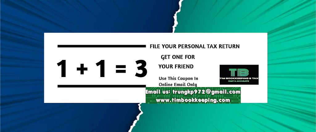 Tim Bookkeeping & Tax | 145 Chadwick Ct #220, North Vancouver, BC V7M 3K1, Canada | Phone: (236) 788-7799