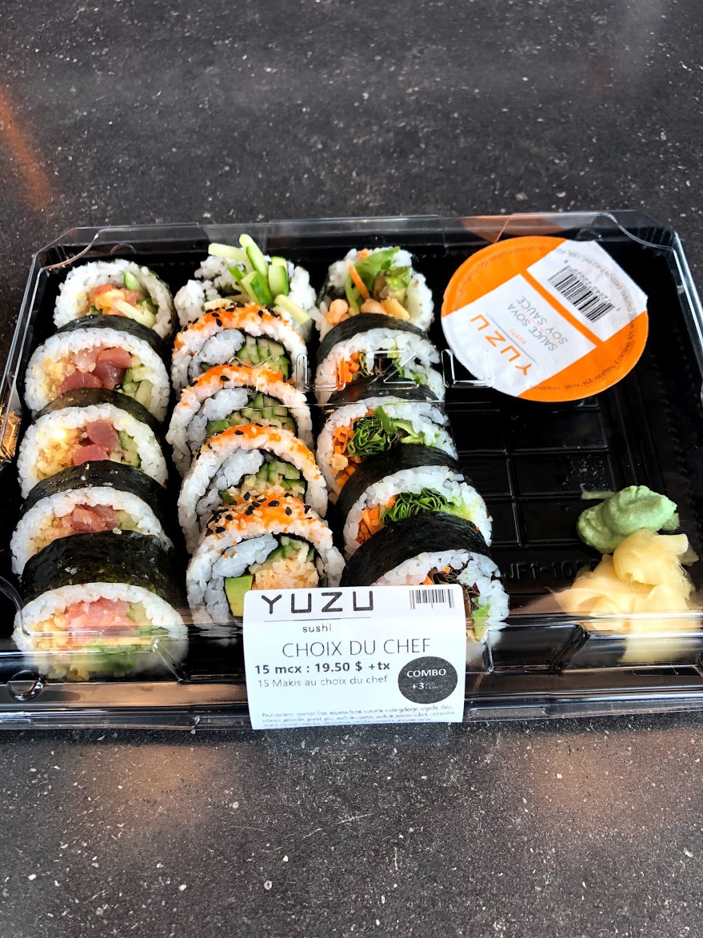 Yuzu sushi | 3734 Chemin de Chambly, Longueuil, QC J4L 1N8, Canada | Phone: (450) 679-1188