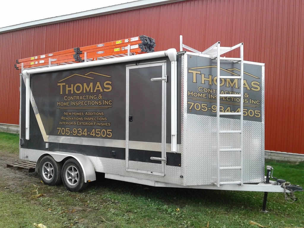 Thomas Contracting & Home Inspections Inc | 57 Royal Oak Rd, Manilla, ON K0M 2J0, Canada | Phone: (705) 934-4505