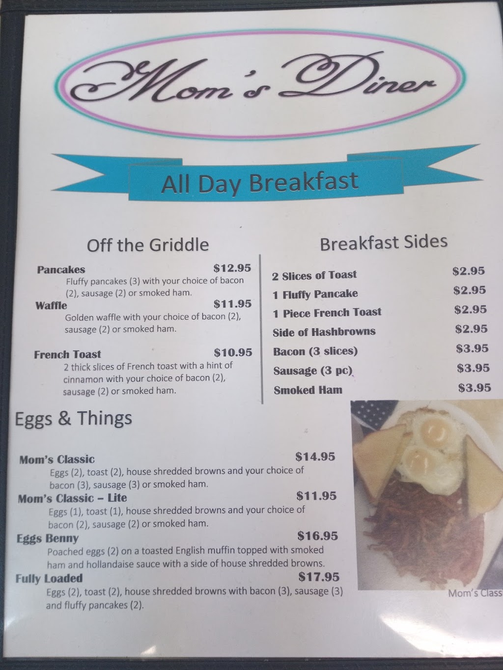 Moms Diner Red Deer AB | 101-3722 57 Ave, Red Deer, AB T4N 4R7, Canada | Phone: (403) 986-1556