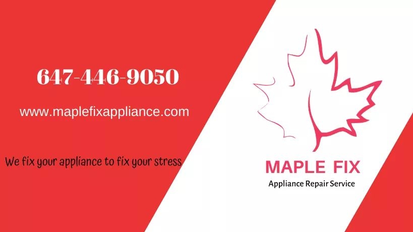 Maple Fix Appliance | 16 Winchester Terrace, Barrie, ON L4M 0B2, Canada | Phone: (647) 446-9050
