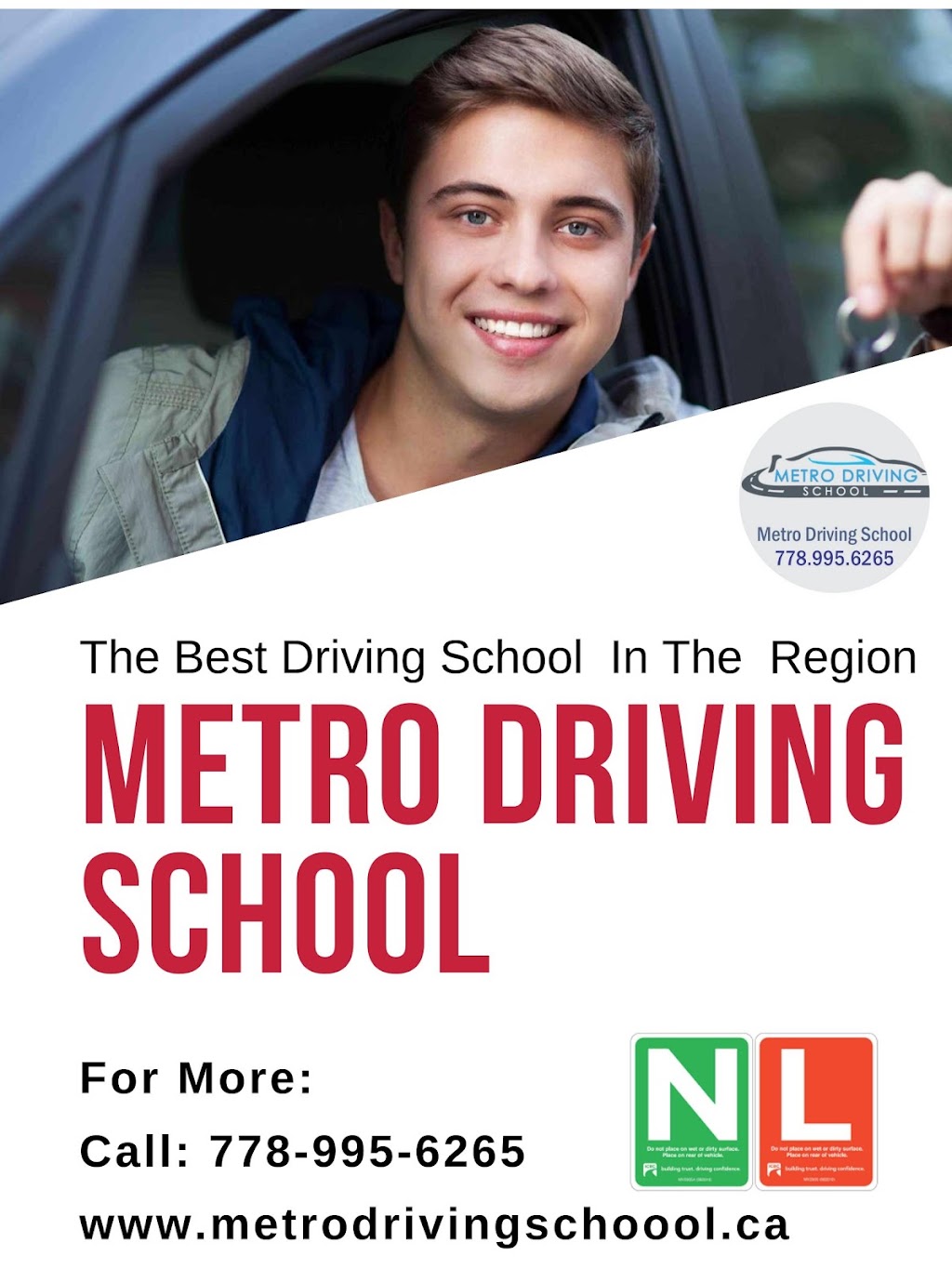 Metro Driving School Surrey | 14093 65 Ave, Surrey, BC V3W 9H9, Canada | Phone: (778) 995-6265