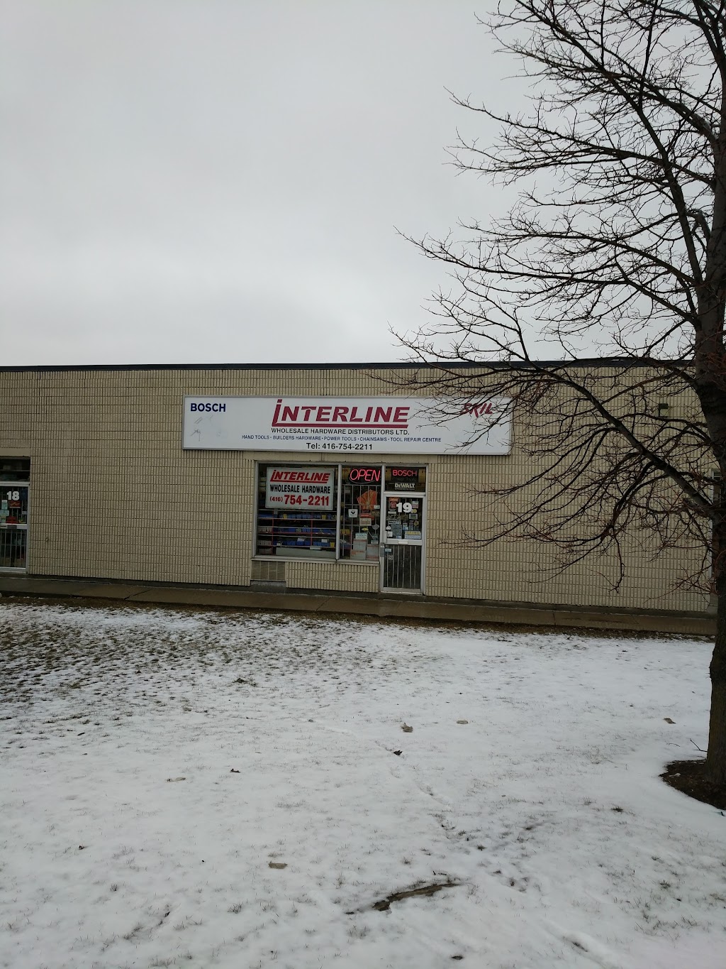 Interline Wholesale Hardware | 620 Passmore Ave Unit 2, Scarborough, ON M1X 1P8, Canada | Phone: (416) 754-2211