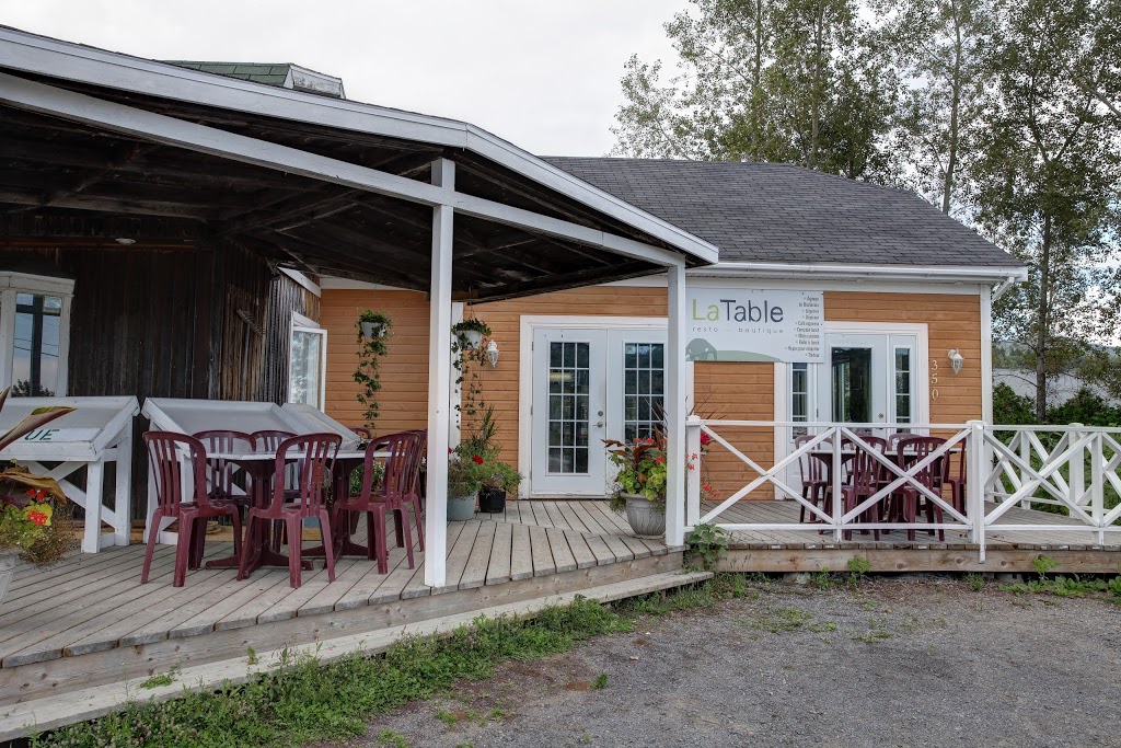 Resto-Boutique La Table | 2593, Route du Fleuve, Les Éboulements, QC G0A 2M0, Canada | Phone: (418) 635-1212