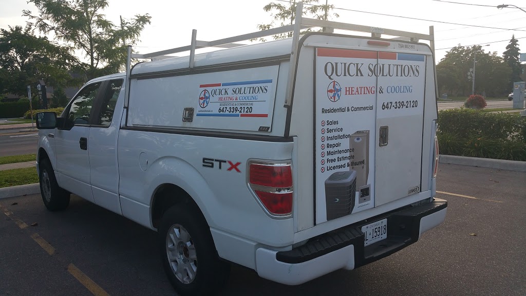 Quick Solutions Heating & Cooling Ltd | 2435 Kipling Ave #1411, Etobicoke, ON M9V 3A7, Canada | Phone: (647) 339-2120