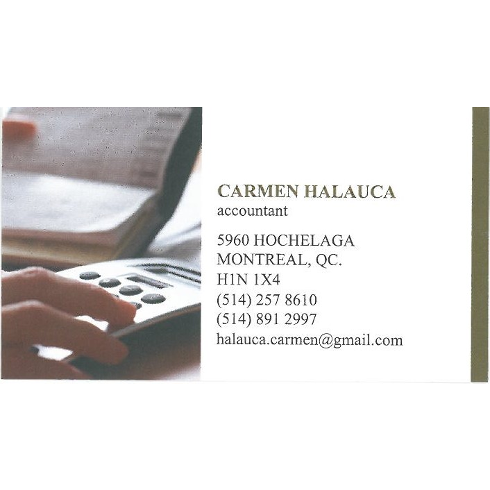 Carmen Halauca, Bookkeeping and HR Services | 1027 Rue Vimont, Laval, QC H7A 3L4, Canada | Phone: (514) 891-2997