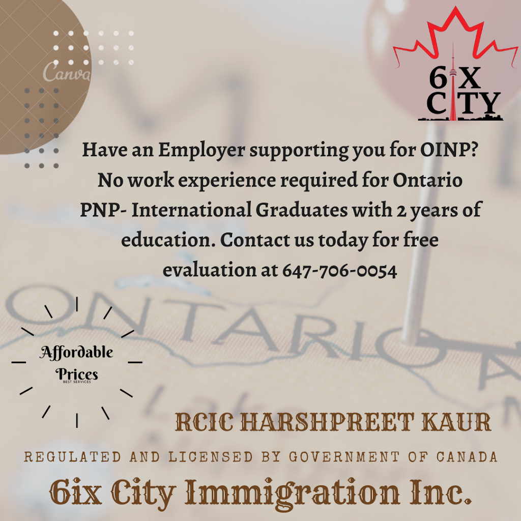 6ix City Immigration Inc. | 22 Wishing Well Cres, Caledon, ON L7C 3R2, Canada | Phone: (647) 706-0054