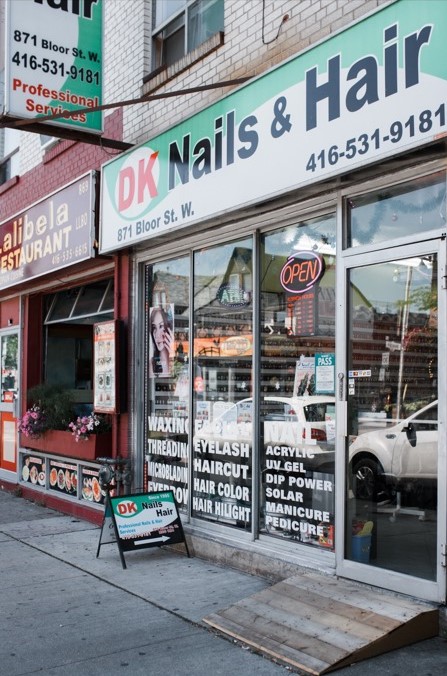 DK NAILS & HAIR | 871 Bloor St W, Toronto, ON M6G 1M4, Canada | Phone: (416) 531-9181