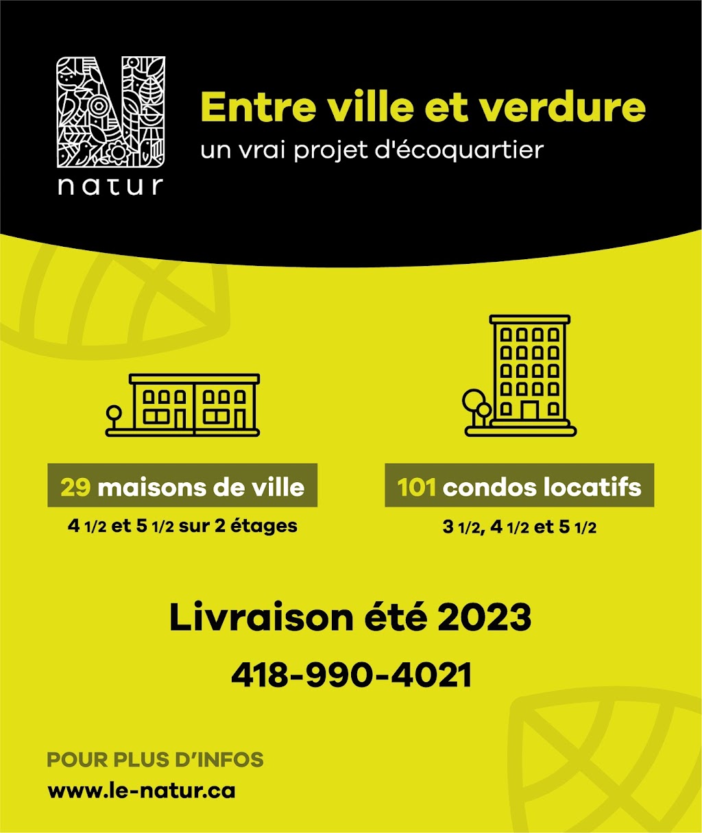 Le Natur | 1221 Rue des Moqueurs, Québec, QC G1E 0L3, Canada | Phone: (418) 990-4021