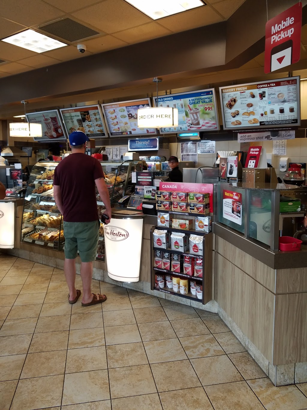 Tim Hortons | 111 Lombard St, Smiths Falls, ON K7A 5B8, Canada | Phone: (613) 283-6993